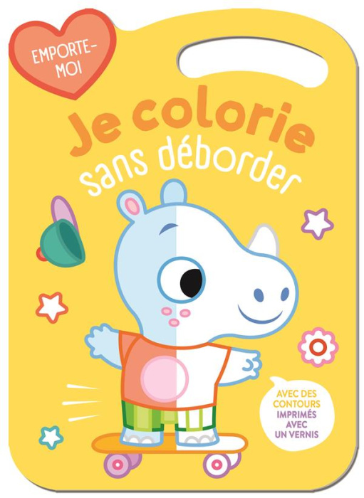 Emprunter Je colorie sans déborder Le rhinocéros livre