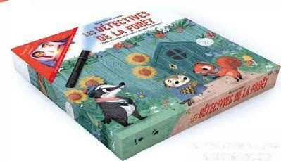 Emprunter Les détectives de la forêt. Allume ta lampe et résous le mystère de la fôret ! livre