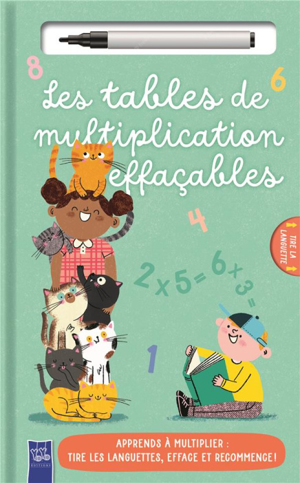 Emprunter Les tables de multiplication effaçables. Avec 1 feutre à base d'eau livre