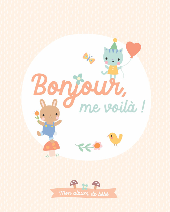 Emprunter Bonjour, me voilà ! Mon album de bébé livre