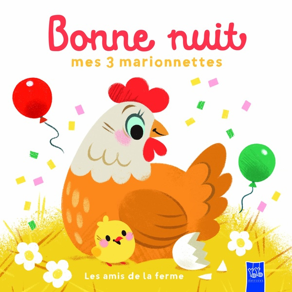 Emprunter Les amis de la ferme. Avec 3 marionnettes à doigts livre