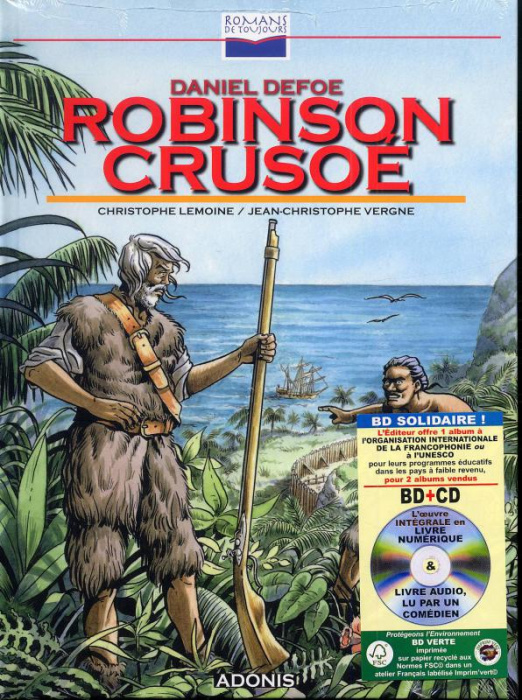Emprunter Robinson Crusoé. Avec 1 CD-ROM livre