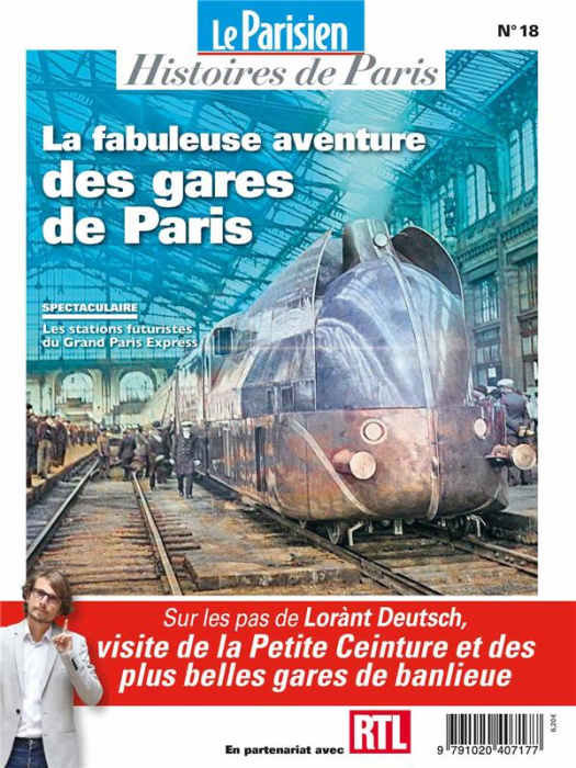 Emprunter Le Parisien Histoires de Paris N° 18, février 2022 : La fabuleuse aventure des gares de Paris. Sur l livre