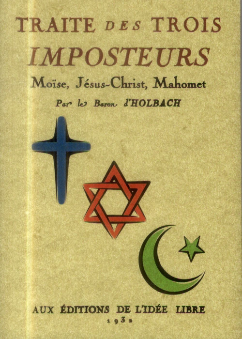 Emprunter Traité des trois imposteurs. Moïse, Jésus-Christ, Mahomet livre