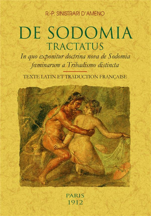Emprunter De Sodomia tractatus. Edition bilingue français-latin livre