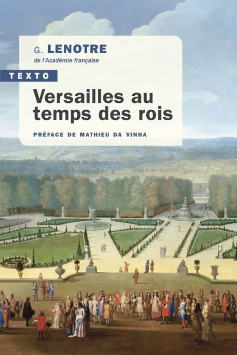 Emprunter Versailles au temps des rois livre