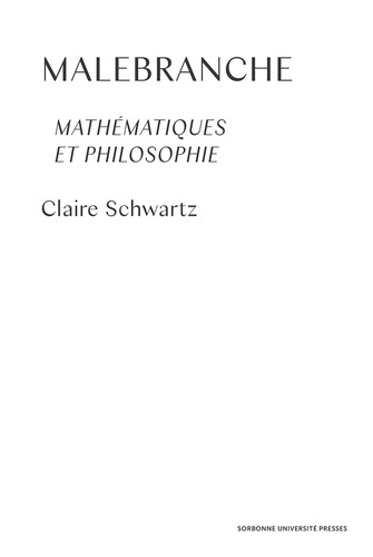 Emprunter Malebranche. Mathématiques et philosophie livre