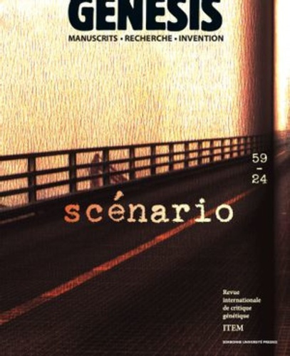 Emprunter Genesis N° 59/2024 : Scénario livre