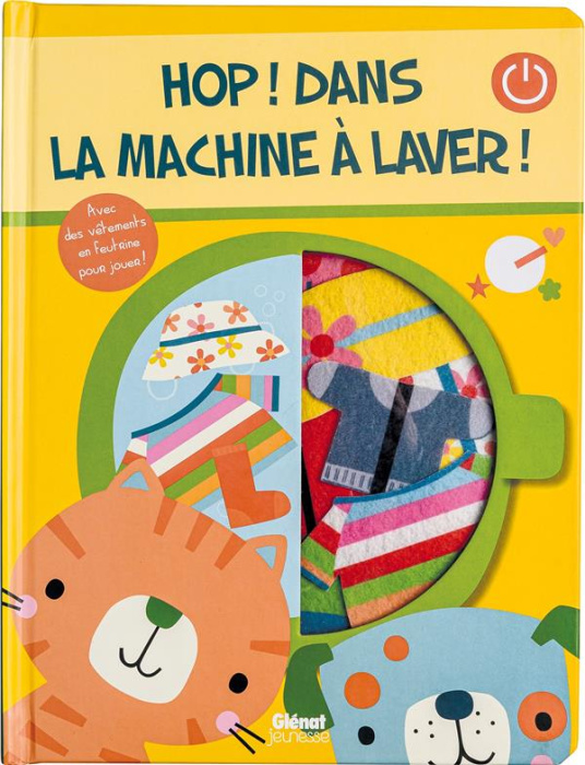 Emprunter Hop, dans la machine à laver ! Avec des vêtements en feutrine pour jouer livre