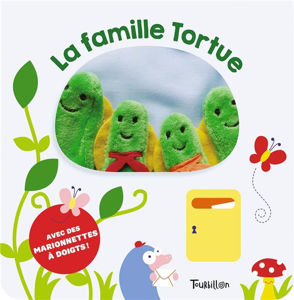 Emprunter La famille Tortue. Avec des marionnettes à doigts ! livre