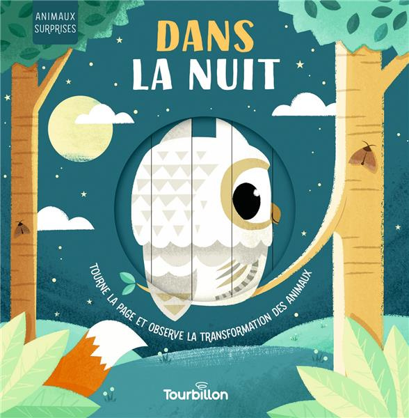 Emprunter Dans la nuit. Tourne la page et observe la transformation des animaux livre
