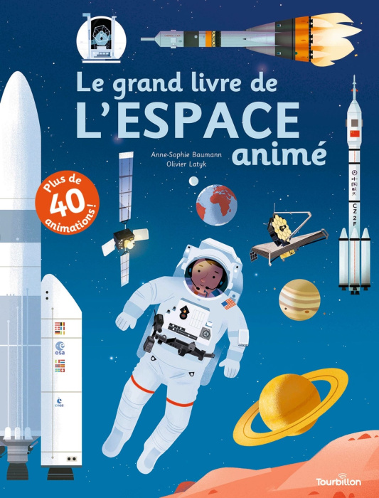 Emprunter Le grand livre de l'espace animé livre