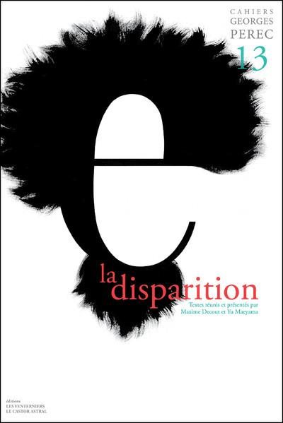Emprunter Cahiers Georges Perec N° 13 : La disparition livre