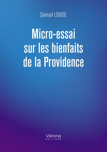 Emprunter Micro-essai sur les bienfaits de la Providence livre
