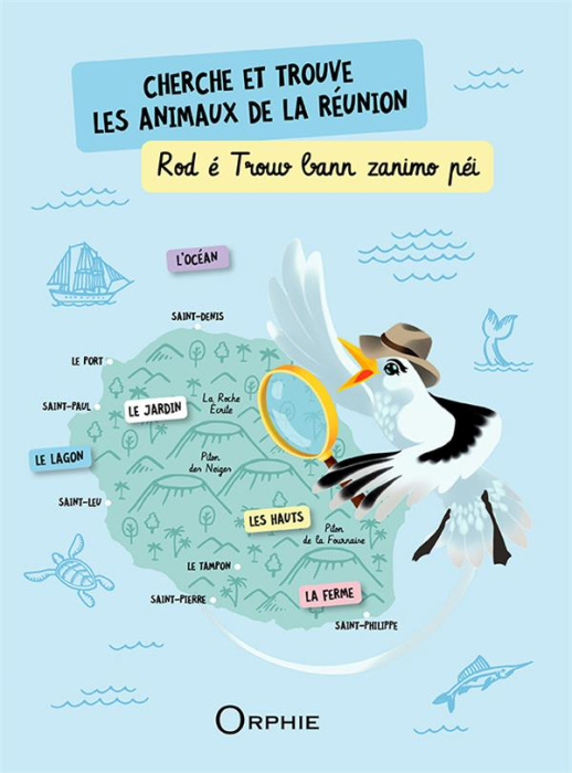 Emprunter Cherche et trouve les animaux de la Réunion. Edition bilingue français-créole livre