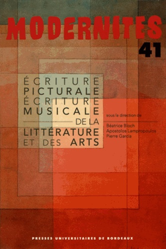 Emprunter Ecriture picturale, écriture musicale de la littérature et des arts livre