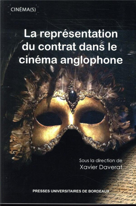 Emprunter La représentation du contrat dans le cinéma anglophone livre