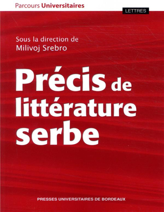 Emprunter Précis de littérature serbe livre