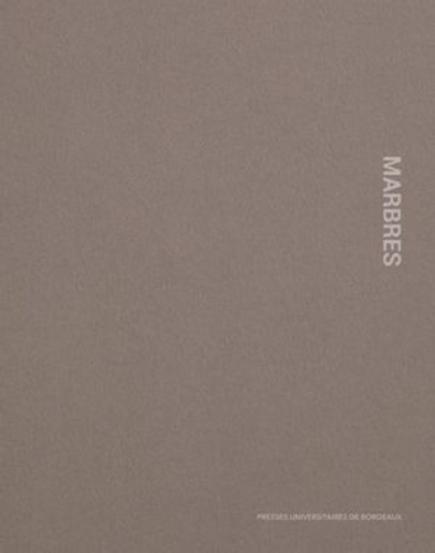 Emprunter Marbres livre