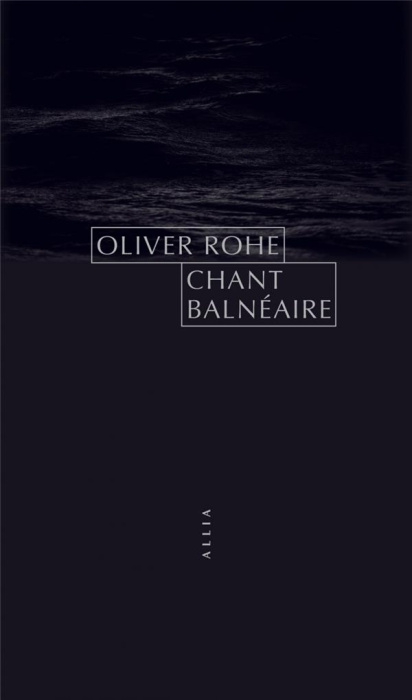 Emprunter Chant balnéaire livre