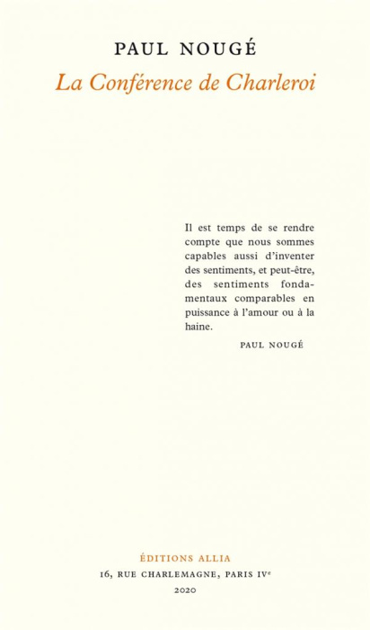 Emprunter La conférence de Charleroi livre