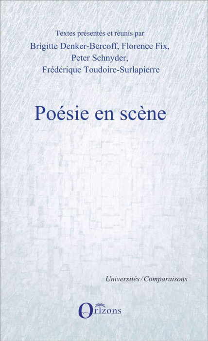Emprunter Poésie en scène livre