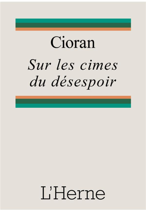 Emprunter Sur les cimes du désespoir livre