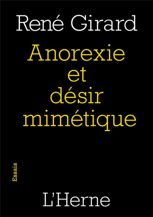 Emprunter Anorexie et désir mimétique livre