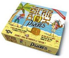 Emprunter Escape box pirates. Contient : 1 livret, 40 cartes, 1 bande-son de 45 minutes, 1 poster livre