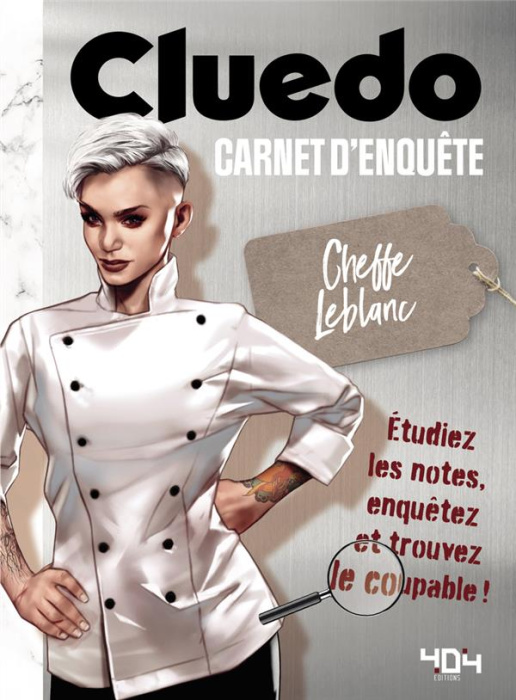Emprunter Cluedo. Carnet d'enquête Cheffe Leblanc livre