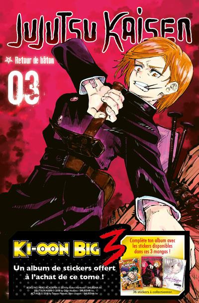 Emprunter Jujutsu Kaisen Tome 3 : Retour de bâton. Avec un album de stickers offert livre
