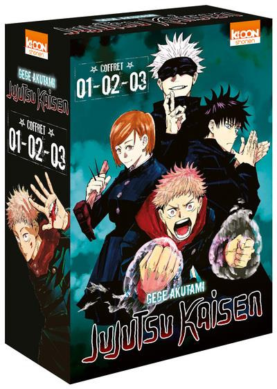 Emprunter Jujutsu Kaisen : Coffret en 3 volumes : Tomes 1 à 3 livre