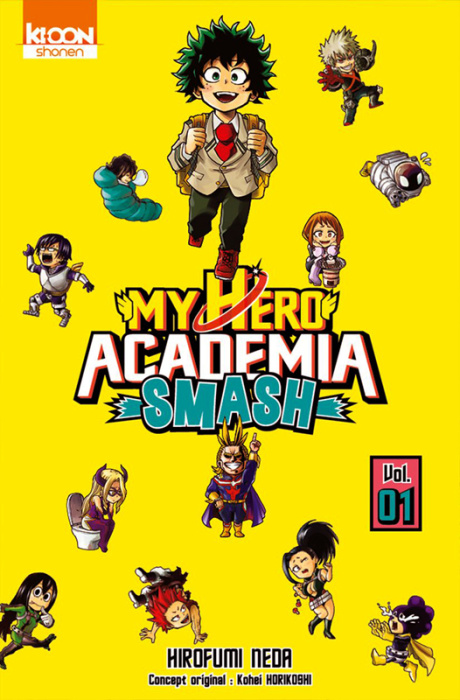 Emprunter My Hero Academia Smash Tome 1 livre
