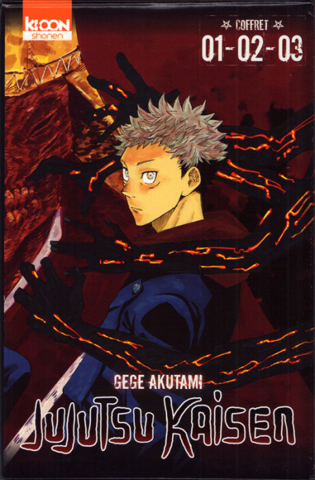 Emprunter Jujutsu Kaisen : Coffret en 3 volumes : Tomes 1 à 3 livre