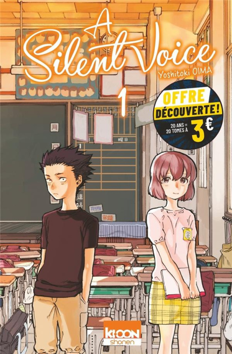 Emprunter A Silent Voice Tome 1 - Edition à prix réduit livre