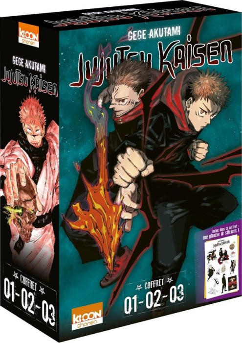 Emprunter Jujutsu Kaisen - Coffret : Tomes 1 à 3 livre