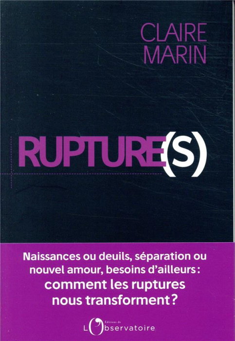 Emprunter Rupture(s) livre