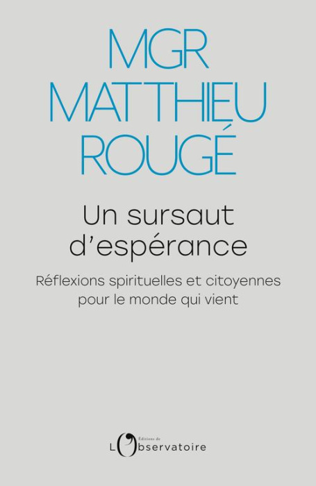 Emprunter Un sursaut d'espérance. Réflexions spirituelles et citoyennes pour le monde qui vient livre