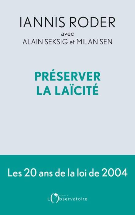Emprunter Préserver la laïcité livre
