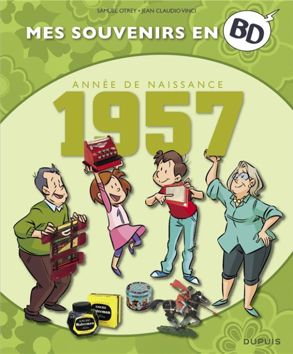 Emprunter Mes souvenirs en BD : Année de naissance 1957 livre