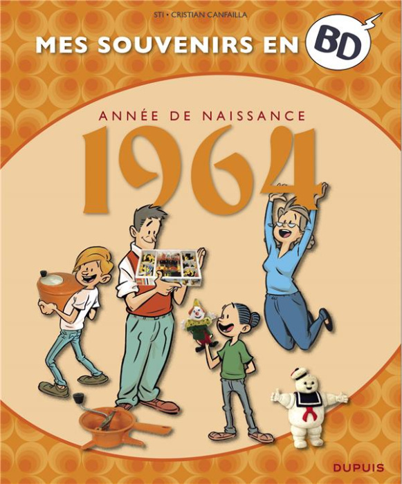 Emprunter Mes souvenirs en BD : Année de naissance 1964 livre