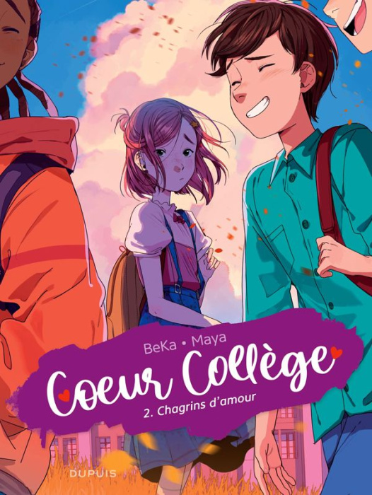 Emprunter Coeur collège Tome 2 : Chagrins d'amour livre