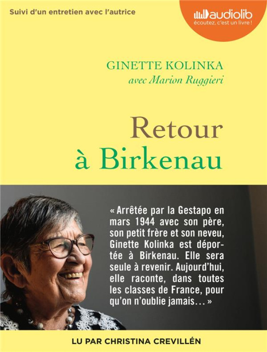 Emprunter Retour à Birkenau. Suivi d'un entretien avec l'autrice, 1 CD audio MP3 livre