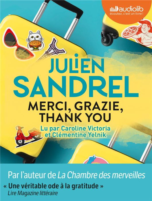 Emprunter Merci, Grazie, Thank you. 1 CD audio MP3 livre