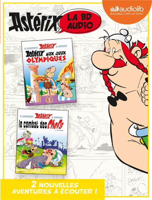 Emprunter Astérix - La BD audio Tome 4 : Astérix aux Jeux Olympiques ; Le Combat des chefs. Avec 2 CD audio MP livre