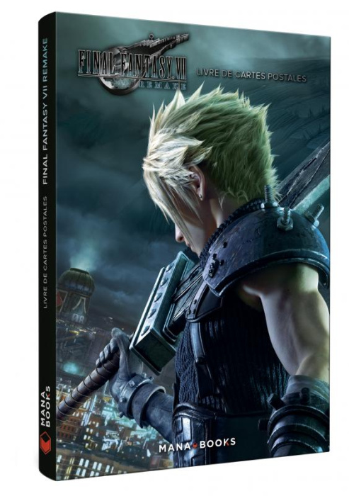 Emprunter Final Fantasy VII remake. Livre de cartes postales livre