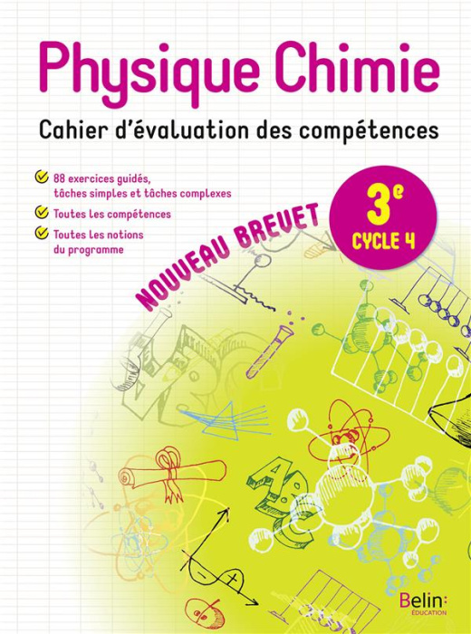 Emprunter Physique Chimie 3e. Cahier d'évaluation des compétences livre