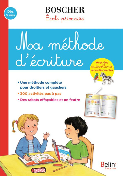 Emprunter Ma méthode d'écriture. Avec des autocollants repositionnables et un feutre effaçable, Edition 2020 livre