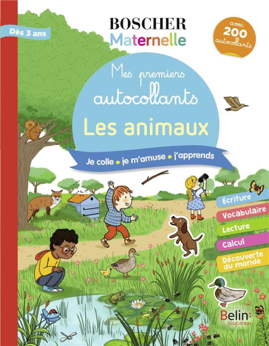 Emprunter Les animaux. Avec 200 autocollants livre