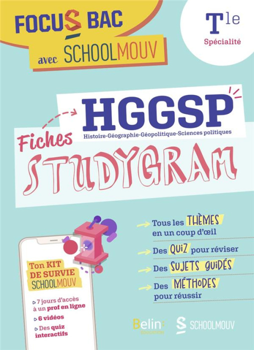 Emprunter Fiches HGGSP Histoire-Géographie-Géopolitique-Sciences politiques Tle Spécialité livre